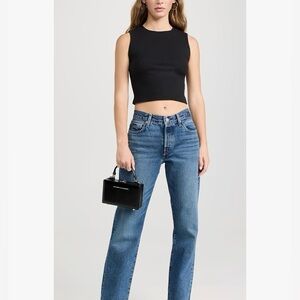 Vintage original 1990 button fly Levi red tab 501 jeans.  Irregulars. Like new